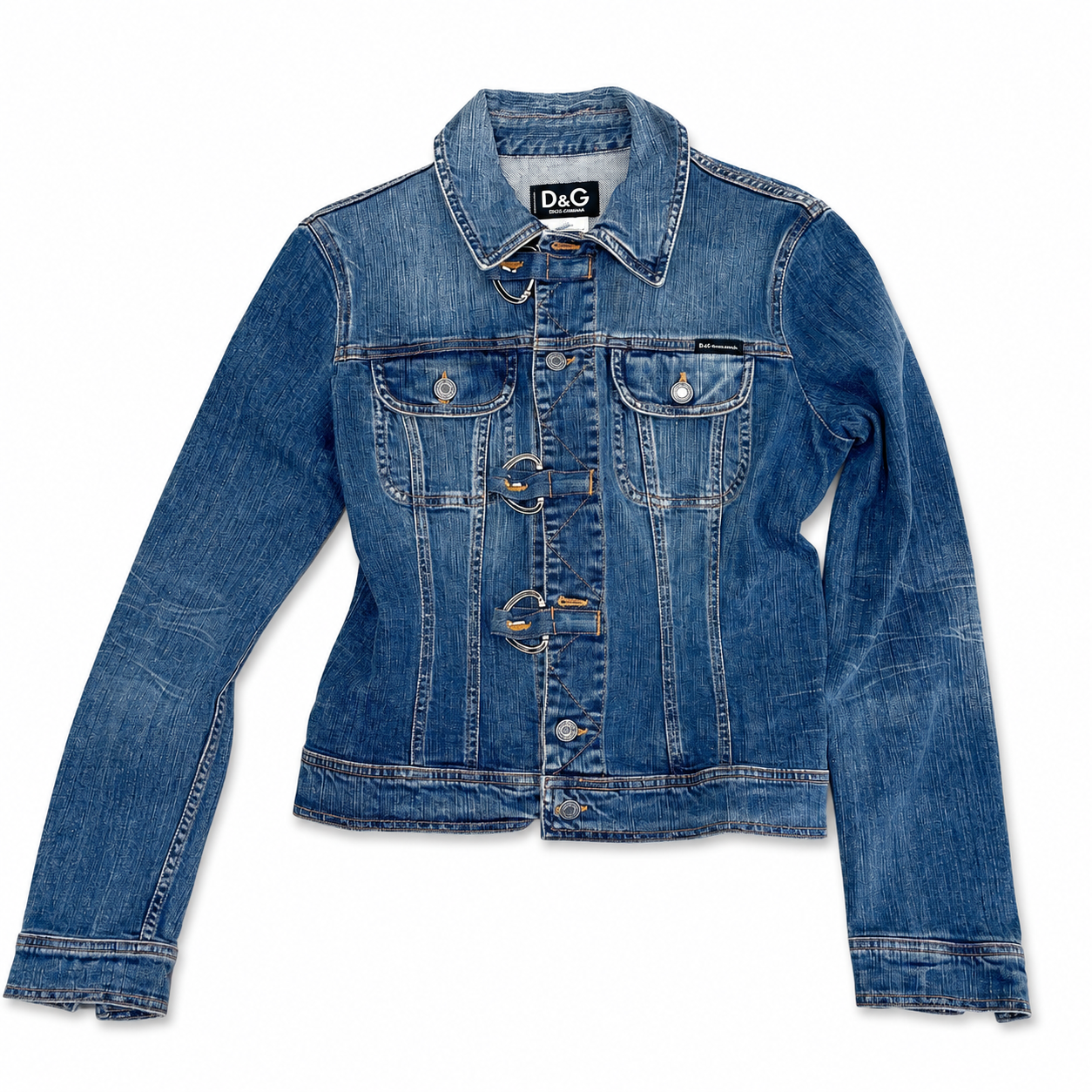Dolce & Gabbana D&G Fitted Denim Jacket