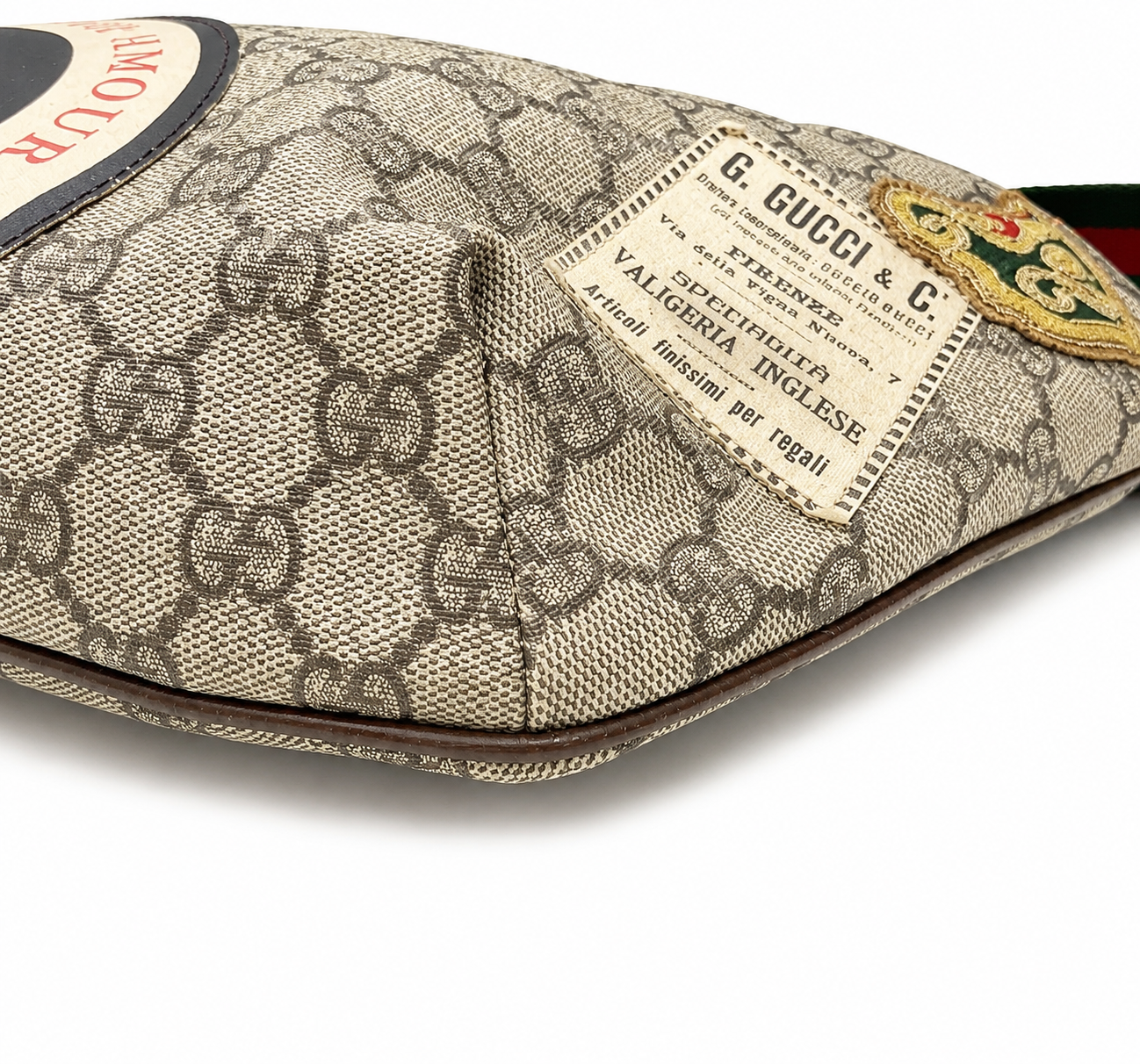 Gucci Courrier GG Supreme Belt Bag – Space Patch Edition