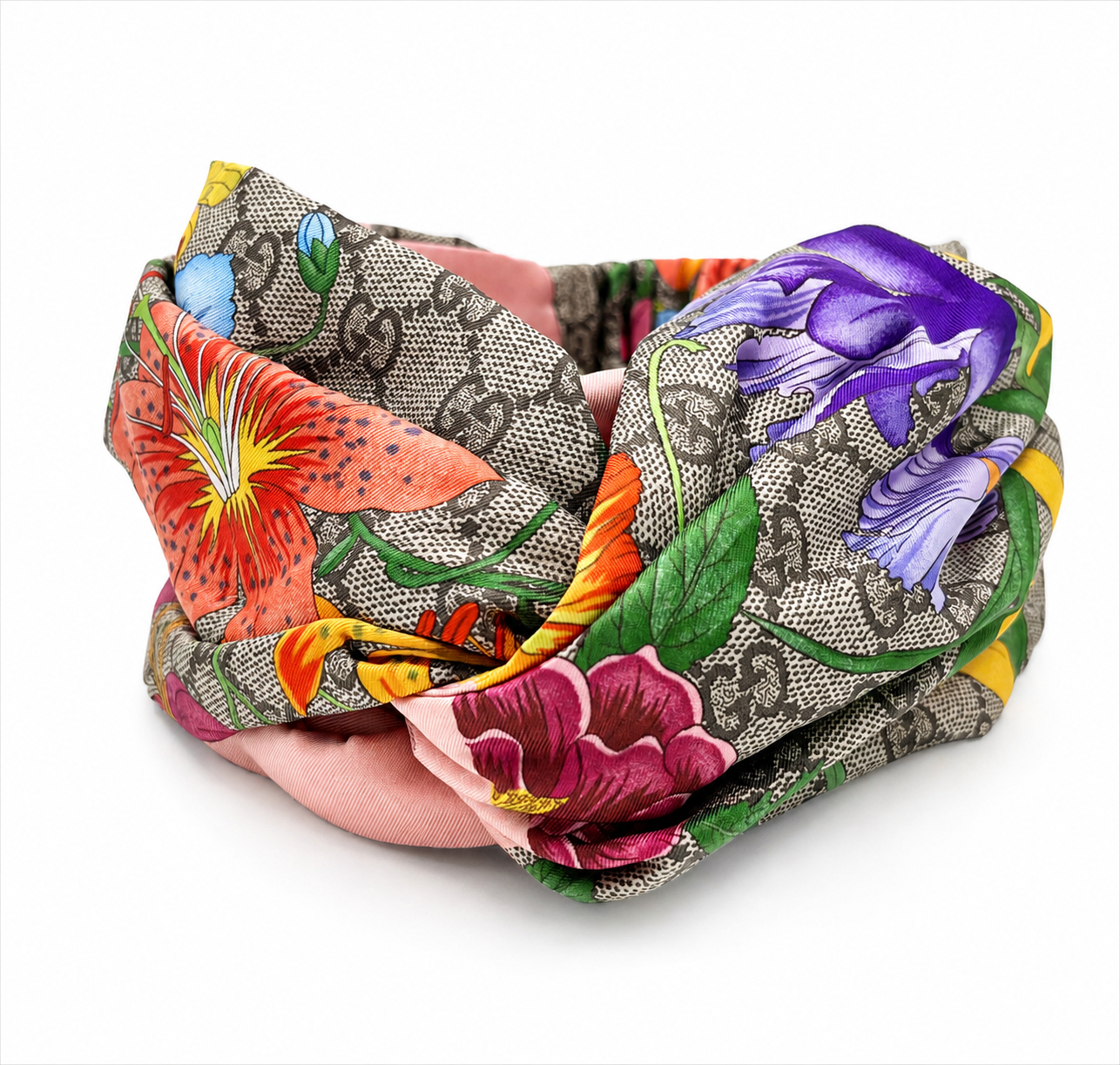 Gucci GG Flora Silk Headband