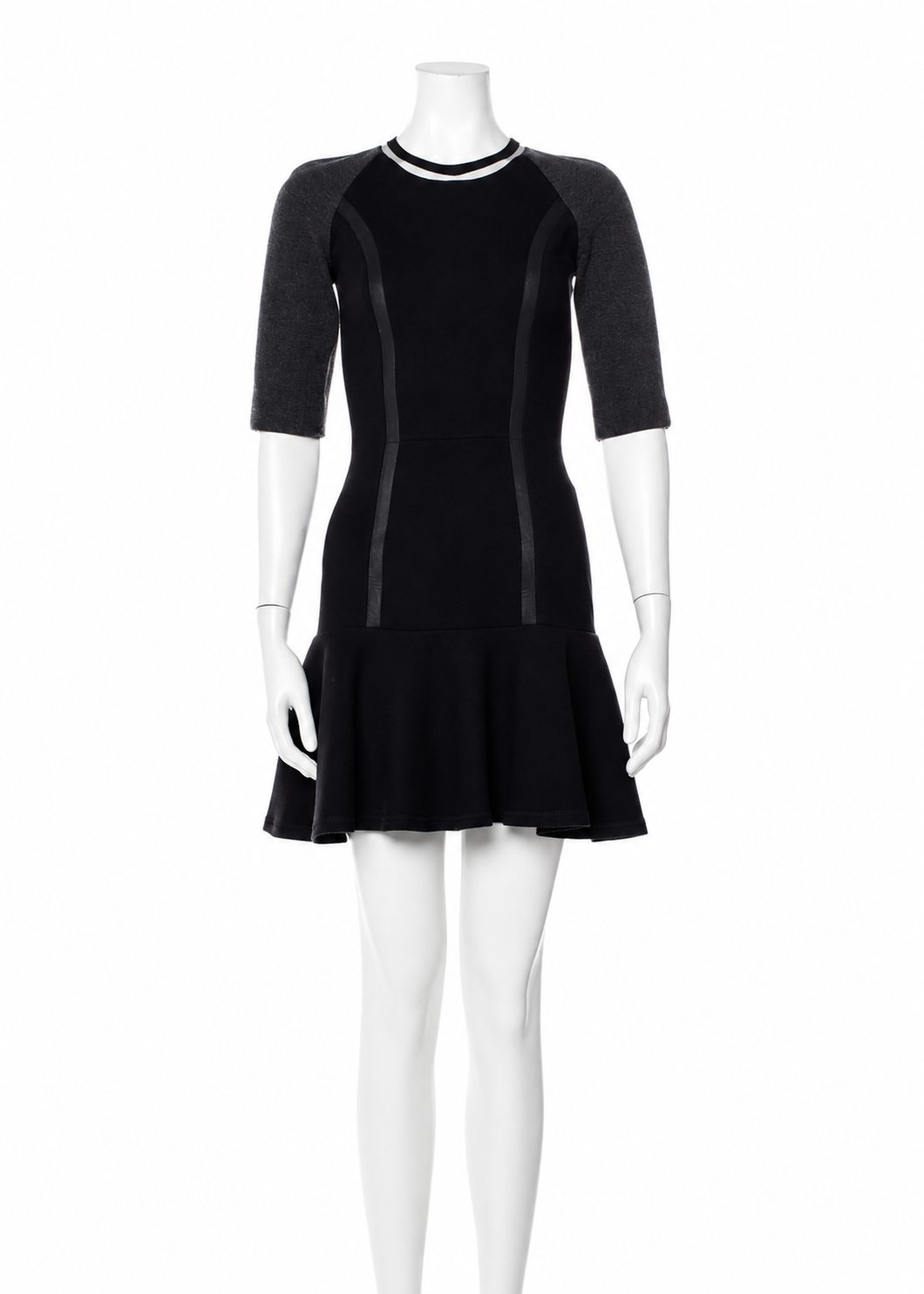 Fendi Virgin Wool Mini Dress