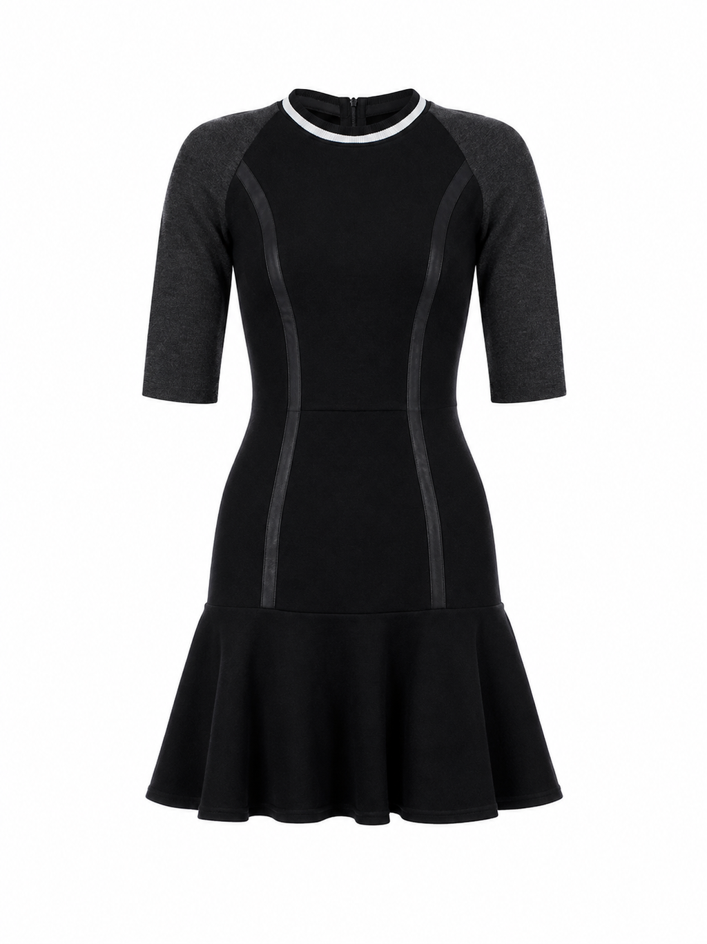 Fendi Virgin Wool Mini Dress