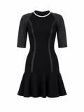 Fendi Virgin Wool Mini Dress