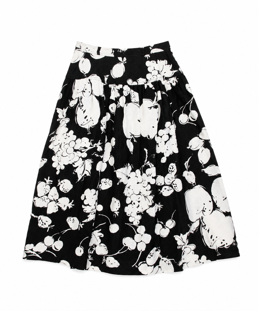 Valentino Linen Skirt
