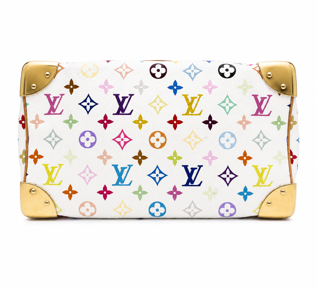 Louis Vuitton Multicolor Speedy 30 with Golden Arrow Corners